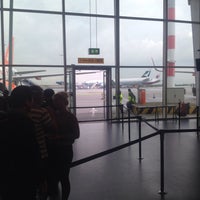 Photo taken at EasyJet Check-in by Andy H. on 9/22/2015