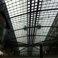 Photo taken at Berlin Central Station by Юлия on 4/21/2013