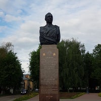 Photo taken at Памятник Александру Новикову by Aleksey L. on 5/15/2019