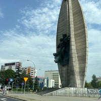 Photo taken at Pomnik Czynu Rewolucyjnego by Michal on 8/23/2022