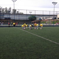 Photo taken at Escolinha de Futebol SPFC Butanta by Marcela F. on 10/21/2012