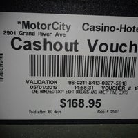 Motorcity Poker Room Casino In Detroit