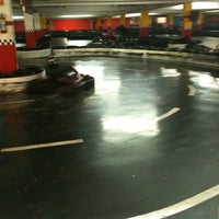 Photo taken at Top Kart Indoor by Erika G. on 12/29/2012