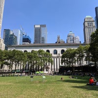 Photo taken at Bryant Park by Juston P. on 8/29/2018