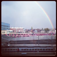 Photo taken at Stadskantoor Leuven by Dries W. on 10/23/2013