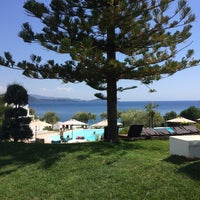 Photo taken at Lichnos Beach Hotel by Olia A. on 8/21/2016