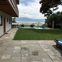 Photo taken at La Ribereña Lakefront Private Estate by Montserrat G. on 9/19/2016