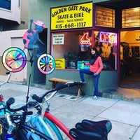 Photo taken at Golden Gate Park Skate &amp;amp; Bike by glyka on 2/22/2016