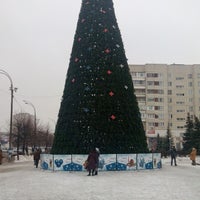 Photo taken at Площадь 50 лет Победы by Ильдар С. on 12/14/2014