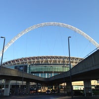 Photo taken at Wembley Stadium by Chris L. on 5/1/2013