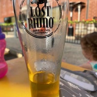 Photo taken at Lost Rhino Brewing Company by Jen S. on 6/11/2022