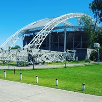 Photo taken at Estadio Mary Terán de Weiss by Nicolas V. on 3/6/2016