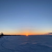 Photo taken at Финский залив by Sweet H. on 2/12/2022