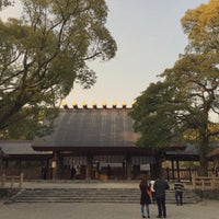 Photo taken at Atsuta-Jingū Shrine by Ayato N. on 2/28/2016