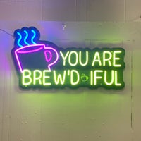 Photo taken at Brew&amp;#39;d Awakening Coffeehaus by Brad S. on 10/19/2019