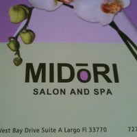 Photo taken at Midori Organic Salon &amp;amp; Spa by erin c. on 10/1/2012