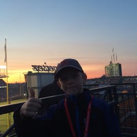 Photo taken at Wrigley Rooftops 3643 by Kelly D. on 5/6/2016