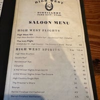 Photo taken at High West Distillery &amp;amp; Saloon by Ross S. on 8/22/2023