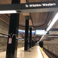 Photo taken at Metro Rail - Wilshire/Normandie Station (D) by Ross S. on 8/2/2019