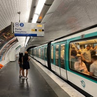 Photo taken at Métro Porte Dauphine [2] by Ross S. on 7/16/2022