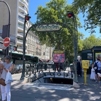 Photo taken at Métro Porte Dauphine [2] by Ross S. on 7/16/2022