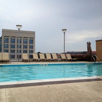 Photo taken at Rooftop Pool @ Archstone Wisconsin Place by Jen P. on 8/3/2013