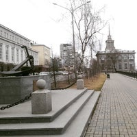Photo taken at Александровский Бульвар by Anastasia K. on 4/20/2015