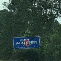 Photo taken at Alabama/Mississippi Border by Sally J. on 4/28/2017