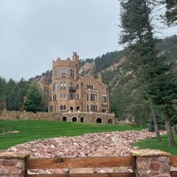 Photo taken at Glen Eyrie Castle &amp;amp; Conference Center by Sally J. on 8/14/2019