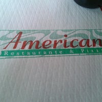 Photo taken at Americana Restaurante &amp;amp; Pizzaria by Clovis F. on 1/13/2013