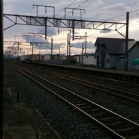 Photo taken at Nishikioka Station by ヨミ on 4/19/2013