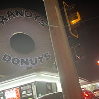 Photo taken at Randy&amp;#39;s Donuts by Alex G. on 4/27/2024