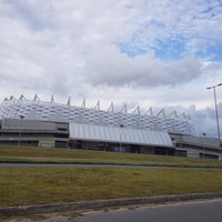 Photo taken at Arena de Pernambuco by Pilatos Santos P. on 12/20/2017
