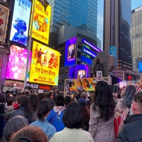 Photo taken at Father Duffy Square by Erin L. on 3/16/2022