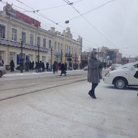 Photo taken at Остановка «Центральный рынок» на Партизанской ул. by Konstantin F. on 2/20/2015