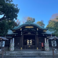 Photo taken at 白金 氷川神社 by Yukari I. on 1/1/2023