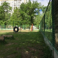 Photo taken at Площадка для собак by Александр Т. on 5/27/2017