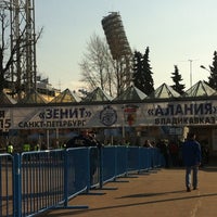 Photo taken at Касса стадиона «Петровский» by Дмитрий👣 on 5/4/2013