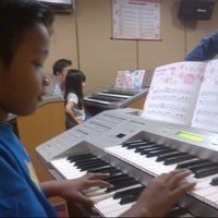 Photo taken at Piano Jaya - Yamaha Music school by yuni d. on 11/26/2013