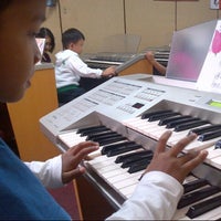 Photo taken at Piano Jaya - Yamaha Music school by yuni d. on 12/11/2012