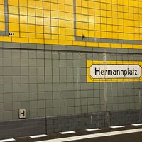 Photo taken at U Hermannplatz by Damian P. on 8/14/2023