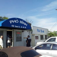Photo taken at Pho Binh by Kaleb F. on 11/21/2012