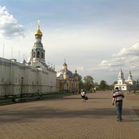 Photo taken at Vologda Kremlin by Alex S. on 5/14/2013