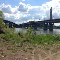 Photo taken at Коммунальный мост by Ilya K. on 6/13/2013