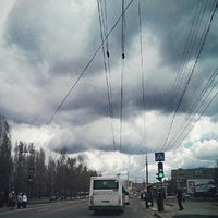 Photo taken at Проспект Строителей by Daniil M. on 4/24/2014