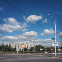 Photo taken at Мост на 8 Марта by Daniil M. on 9/6/2014