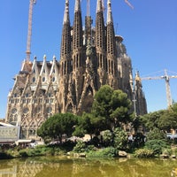 Photo taken at The Basilica of the Sagrada Familia by Tomáš P. on 6/13/2017