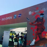 Photo taken at Rio Open by Angela B. on 2/21/2015