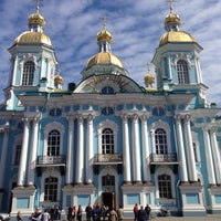 Photo taken at St. Nicholas Naval Cathedral by Natalia O. on 5/4/2013