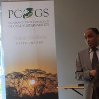 Photo taken at Patel Center for Global Solutions (CGS) by David R. on 5/6/2016